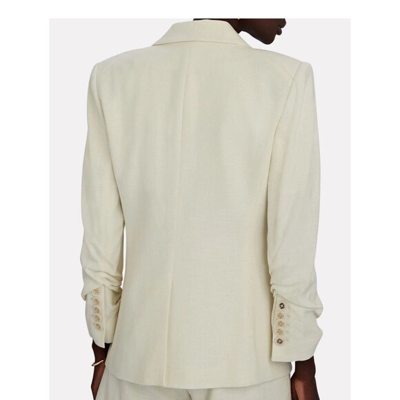 NWOT Veronica Beard Hollis Dickey Size 12 Single-Breasted Jacket in Off White - Picture 3 of 14